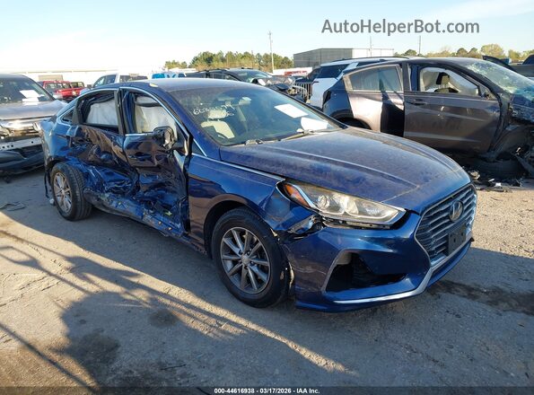 5NPE24AF0KH769758 2019 HYUNDAI SONATA Blue 
