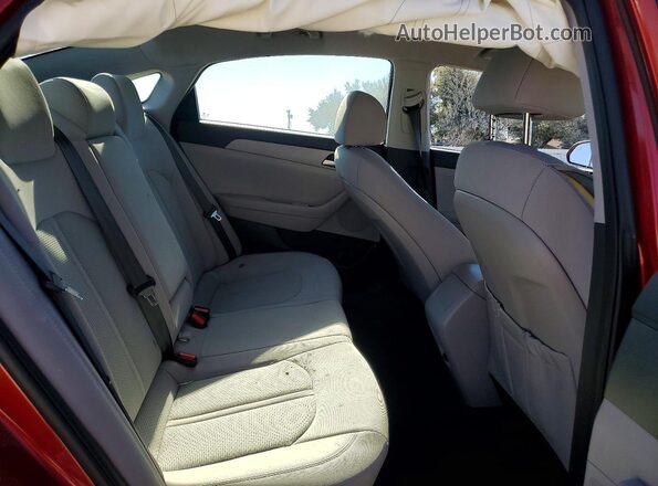 5NPE24AF0KH790495 2019 HYUNDAI SONATA Красный 