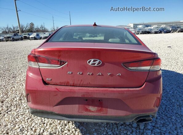 5NPE24AF0KH790495 2019 HYUNDAI SONATA Красный 