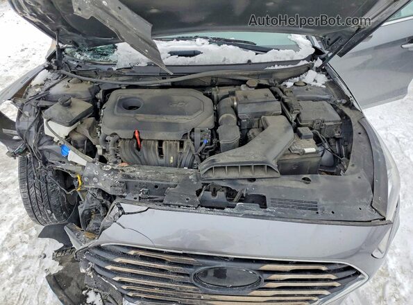 5NPE24AF0KH791761 2019 HYUNDAI SONATA Gray 
