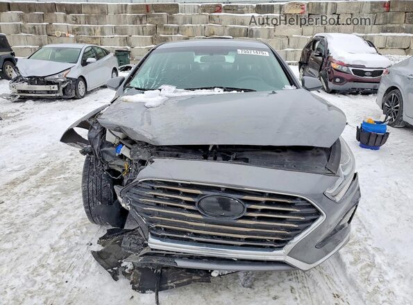 5NPE24AF0KH791761 2019 HYUNDAI SONATA Gray 