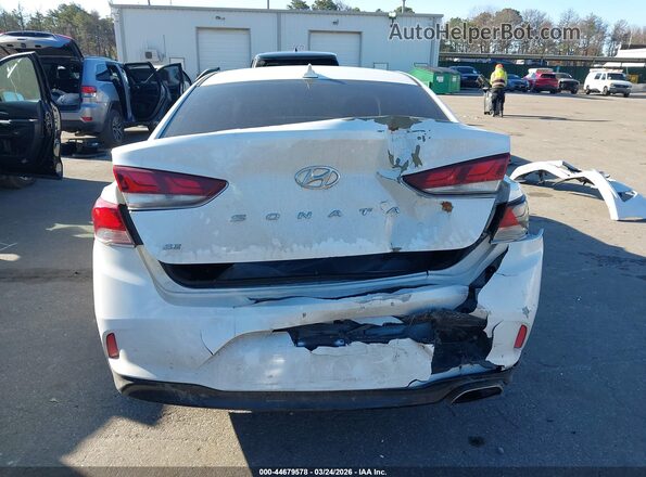 5NPE24AF0KH818327 2019 HYUNDAI SONATA White 