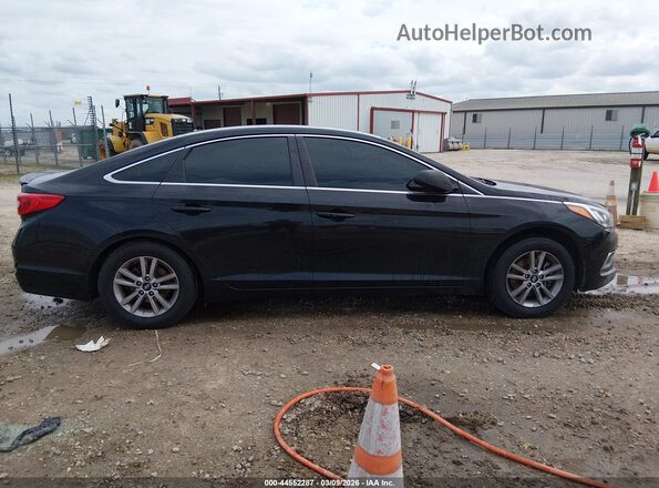 5NPE24AF1HH475097 2017 HYUNDAI SONATA Black 