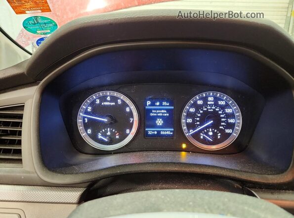 5NPE24AF1KH798962 2019 HYUNDAI SONATA Red 