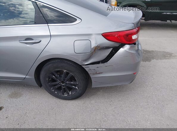 5NPE24AF2HH580313 2017 HYUNDAI SONATA Silver Vista frontal