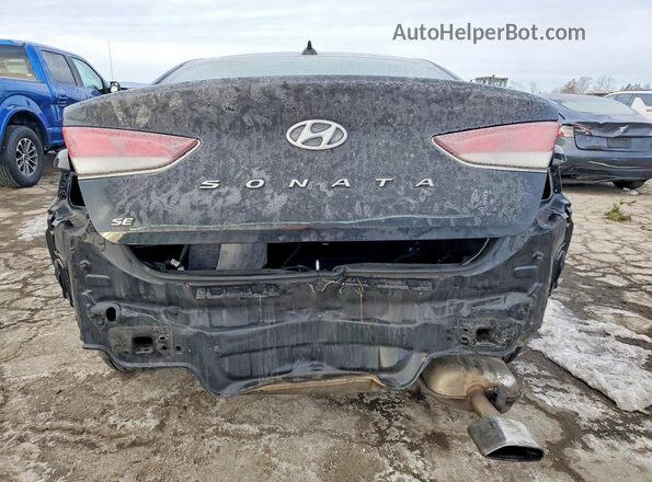 5NPE24AF2KH800489 2019 HYUNDAI SONATA Black 