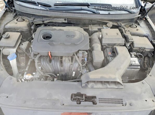5NPE24AF2KH800489 2019 HYUNDAI SONATA Black 