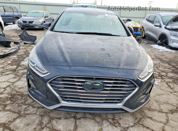 5NPE24AF2KH800489 2019 HYUNDAI SONATA Black 
