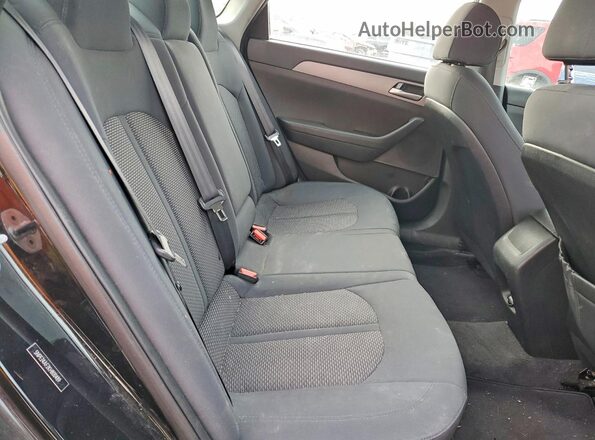 5NPE24AF2KH800489 2019 HYUNDAI SONATA Black 