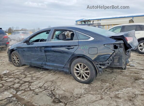 5NPE24AF2KH800489 2019 HYUNDAI SONATA Black 