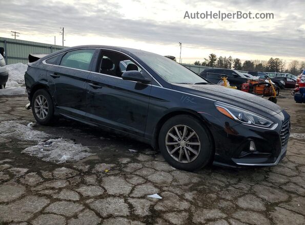 5NPE24AF2KH800489 2019 HYUNDAI SONATA Black 