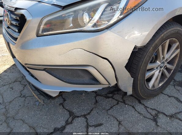 5NPE24AF3GH395699 2016 HYUNDAI SONATA Silver Vista del cuadro de instrumentos