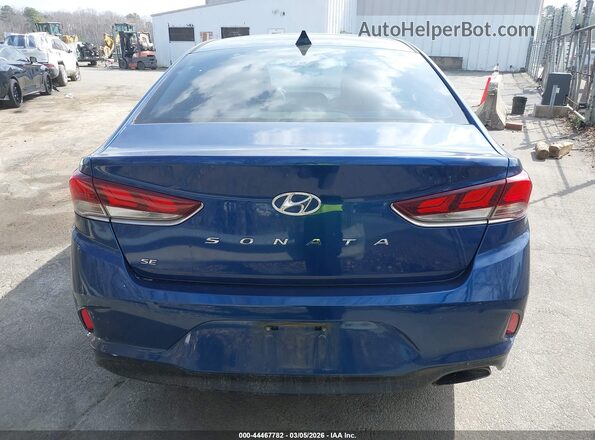5NPE24AF3JH601319 2018 HYUNDAI SONATA Синий 