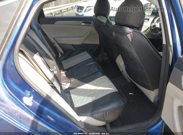 5NPE24AF3JH601319 2018 HYUNDAI SONATA Синий Вид наклейки с VIN-кодом