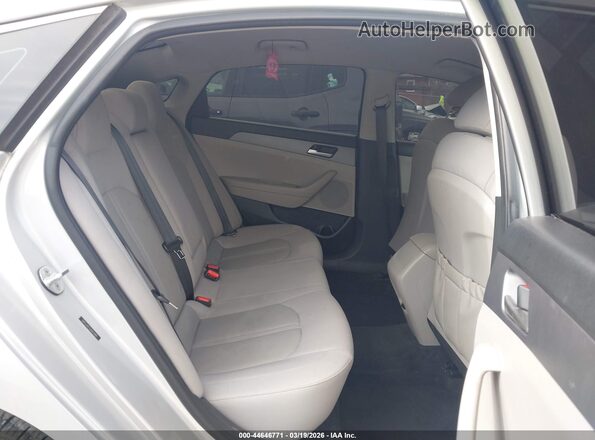 5NPE24AF3JH603989 2018 HYUNDAI SONATA Silver Вид наклейки з VIN-кодом