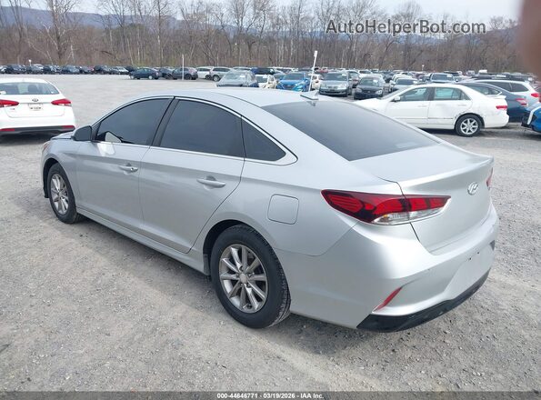 5NPE24AF3JH603989 2018 HYUNDAI SONATA Silver Задня ліва чверть