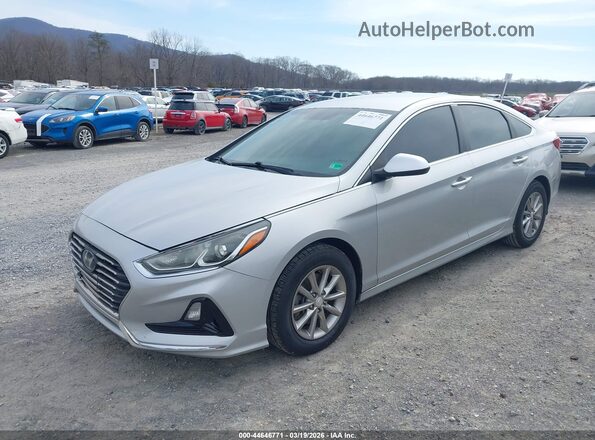 5NPE24AF3JH603989 2018 HYUNDAI SONATA Silver Передня ліва чверть