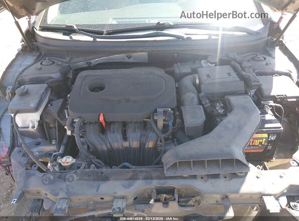 5NPE24AF3JH682063 2018 HYUNDAI SONATA Gray უკანა ხედი