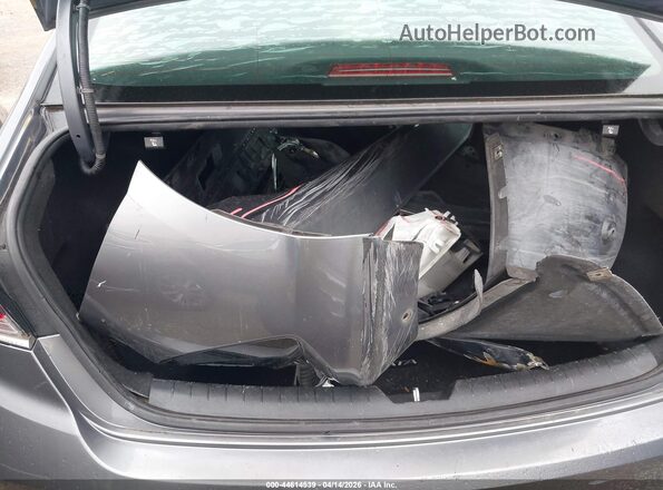 5NPE24AF3JH682063 2018 HYUNDAI SONATA Gray ხელსაწყოთა პანელის ხედი