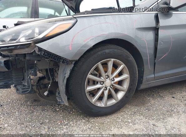 5NPE24AF3JH682063 2018 HYUNDAI SONATA Gray 