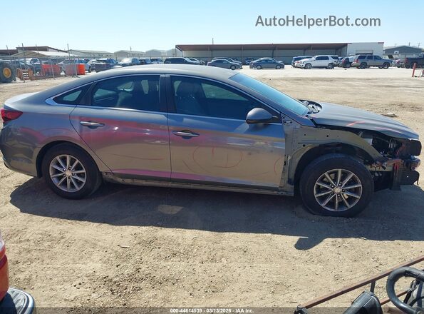 5NPE24AF3JH682063 2018 HYUNDAI SONATA Gray სალონის 360-გრადუსიანი ხედი