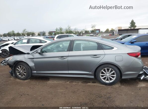 5NPE24AF3KH731246 2019 HYUNDAI SONATA Gray 
