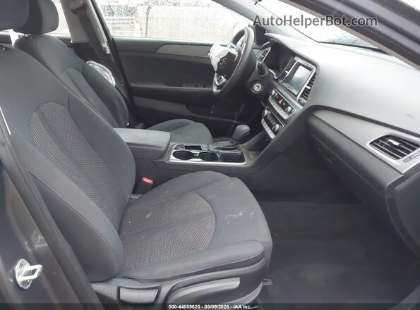 5NPE24AF3KH731246 2019 HYUNDAI SONATA Gray Vista interior delantera