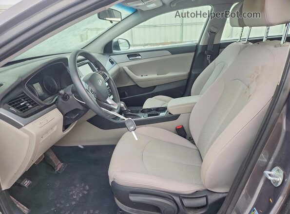 5NPE24AF3KH732283 2019 HYUNDAI SONATA Серый 