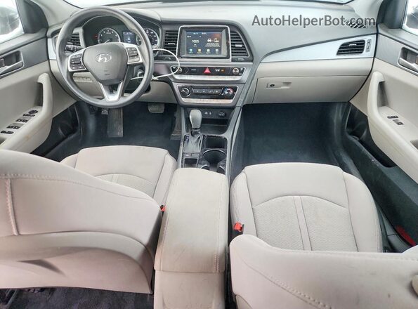 5NPE24AF3KH732283 2019 HYUNDAI SONATA Серый 