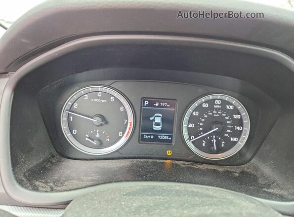 5NPE24AF3KH732283 2019 HYUNDAI SONATA Серый 
