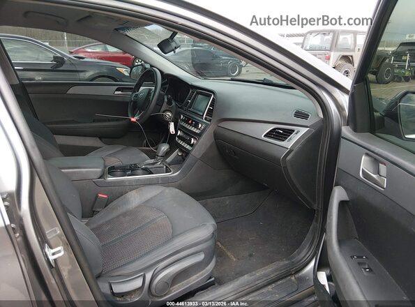 5NPE24AF3KH735569 2019 HYUNDAI SONATA Серый 
