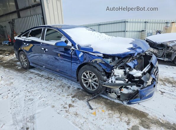 5NPE24AF3KH737452 2019 HYUNDAI SONATA Blue 