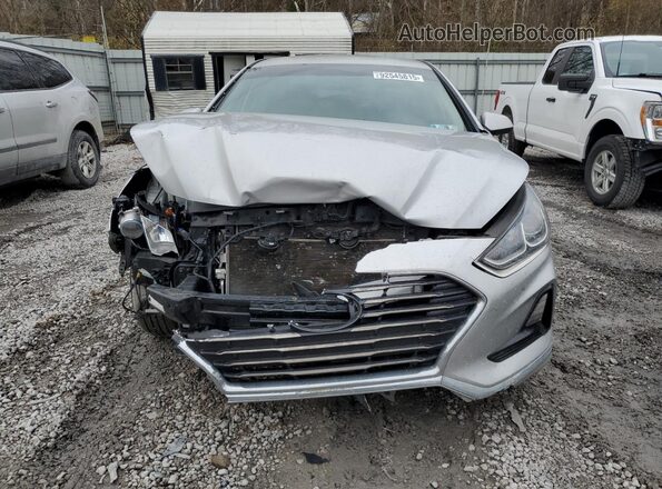 5NPE24AF3KH819987 2019 HYUNDAI SONATA Silver Front view