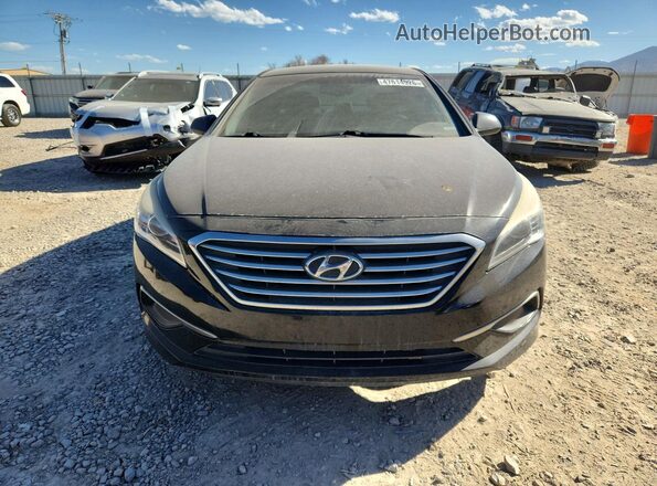 5NPE24AF4GH306965 2016 HYUNDAI SONATA Black Vista frontal