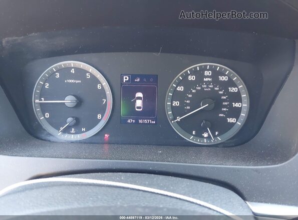 5NPE24AF4HH504723 2017 HYUNDAI SONATA Blue Widok tylnych siedzeń