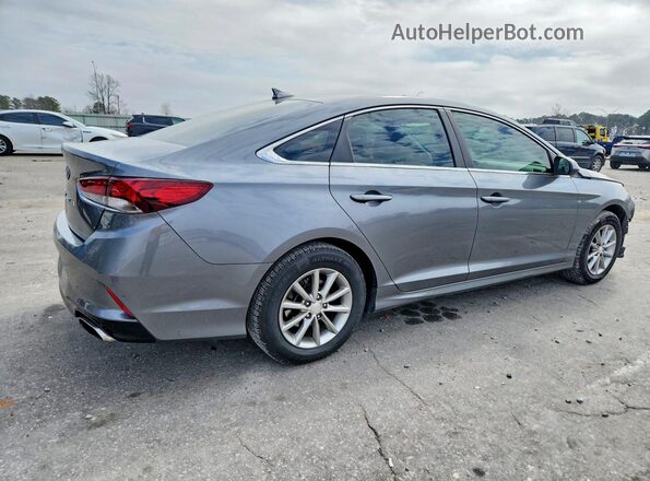 5NPE24AF4JH635429 2018 HYUNDAI SONATA Серый Задняя правая четверть