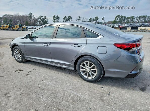 5NPE24AF4JH635429 2018 HYUNDAI SONATA Серый Задняя левая четверть