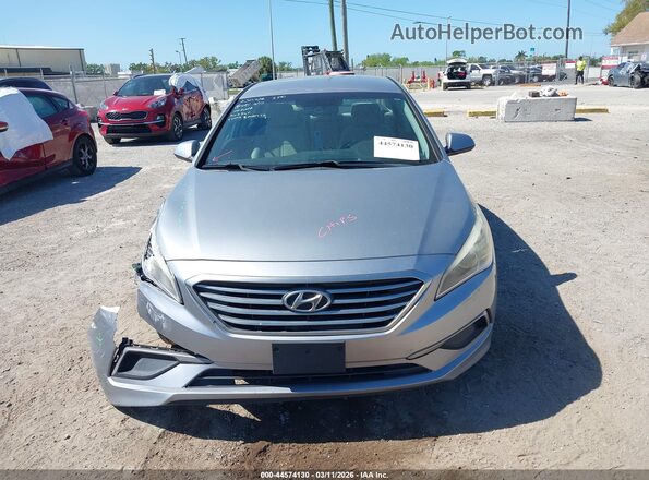 5NPE24AF5GH321023 2016 HYUNDAI SONATA Серебряный 