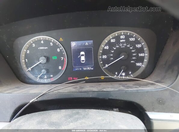 5NPE24AF5GH347699 2016 HYUNDAI SONATA White Вид задніх сидінь
