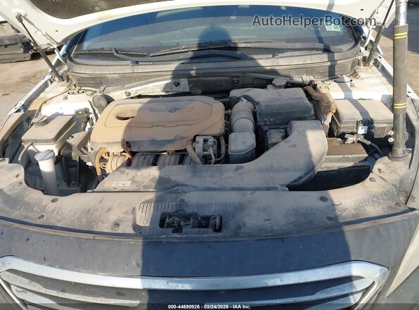5NPE24AF5GH347699 2016 HYUNDAI SONATA White Вид ззаду