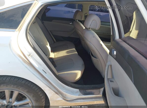 5NPE24AF5GH347699 2016 HYUNDAI SONATA White Вид наклейки з VIN-кодом
