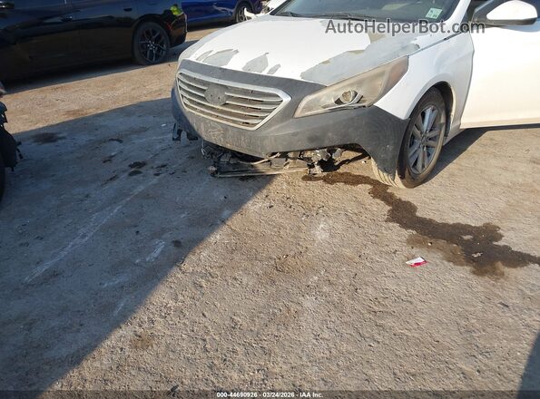 5NPE24AF5GH347699 2016 HYUNDAI SONATA White Вид спереду