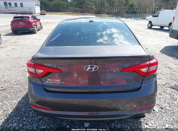 5NPE24AF5GH348951 2016 HYUNDAI SONATA Brown 