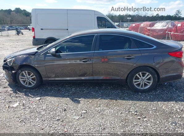 5NPE24AF5GH348951 2016 HYUNDAI SONATA Brown Панорамний вид салону 360°