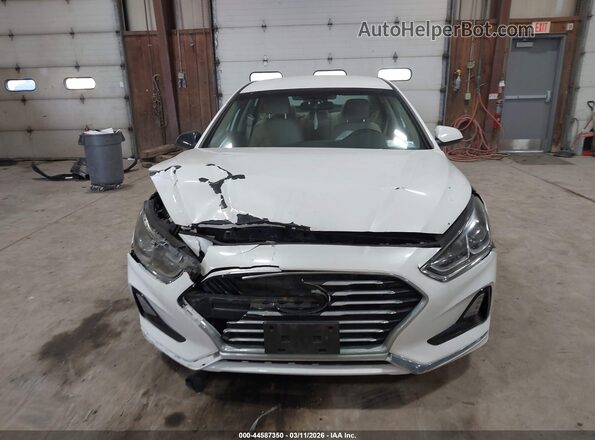 5NPE24AF5KH747934 2019 HYUNDAI SONATA White 