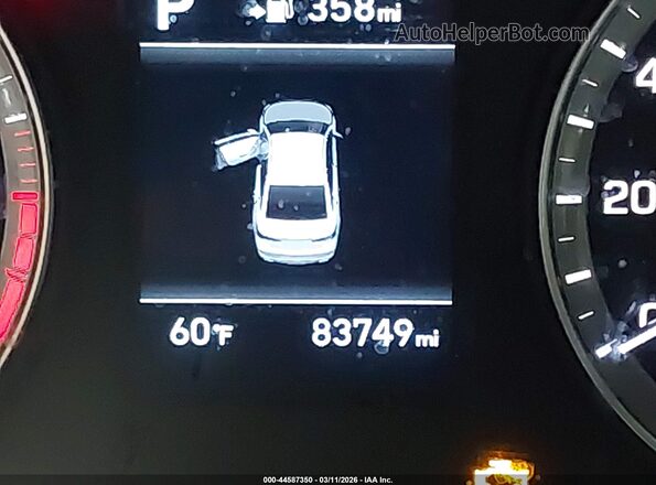 5NPE24AF5KH747934 2019 HYUNDAI SONATA White 