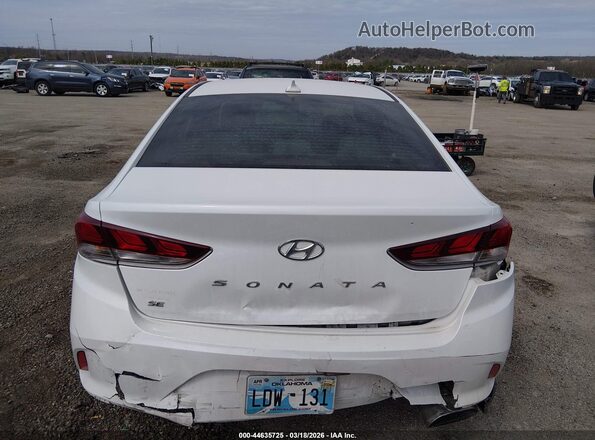 5NPE24AF5KH806951 2019 HYUNDAI SONATA White 