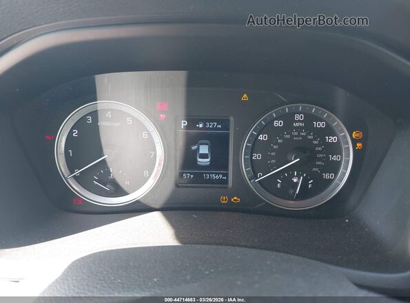 5NPE24AF6JH620351 2018 HYUNDAI SONATA Black უკანა სავარძლების ხედი