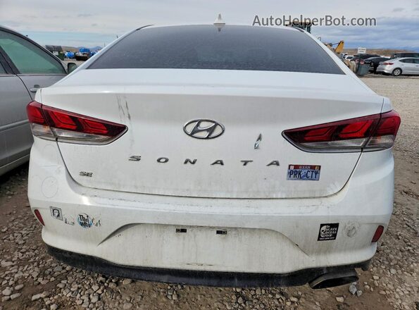 5NPE24AF6JH698953 2018 HYUNDAI SONATA White 