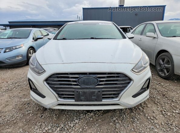 5NPE24AF6JH698953 2018 HYUNDAI SONATA White 